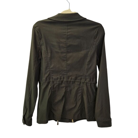 Eden Society Laysha Olive Green Utility Jacket Size Small - Picture 2 of 8